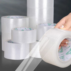 Transparent Sealing Tape White High Viscosity Packaging Express Logistics Workshop Home Strong Home Office