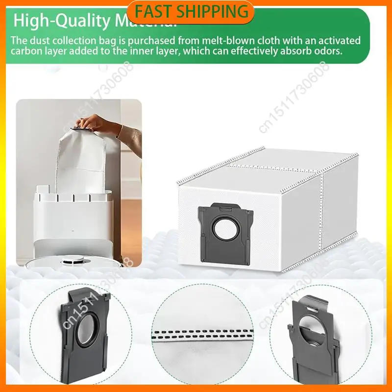 Description Picture 2 of itemBuy Now Essential Vacuum Cleaner Spare Parts Kit For Dreame D10 Plus Gen 2, Features Roller Brush, Cloth, Side Brushes, And Filt