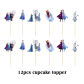 cake topper-12pcs