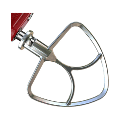 Stainless Steel Flat Beater for KitchenAid 4.5-5QT Stand Mixers Accessories Replacement, No Coating, Dishwasher Safe