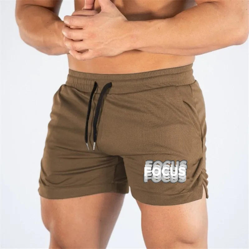 Description Picture 3 of item2024 Muscle New Large Sports Shorts Men's Brother Fast Dry Marathon Running Three-piece Pants Fitness Shorts