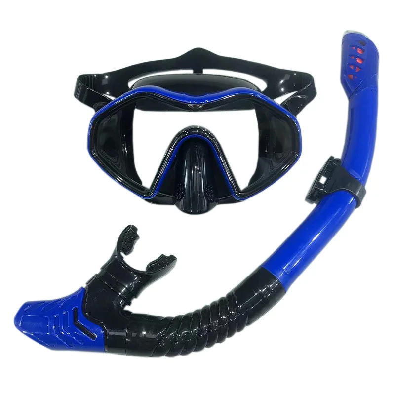 Description Picture 6 of itemQYQ Professional Snorkel Diving Mask and Snorkels Goggles Glasses Diving Swimming Easy Breath Tube Set Snorkel Mask