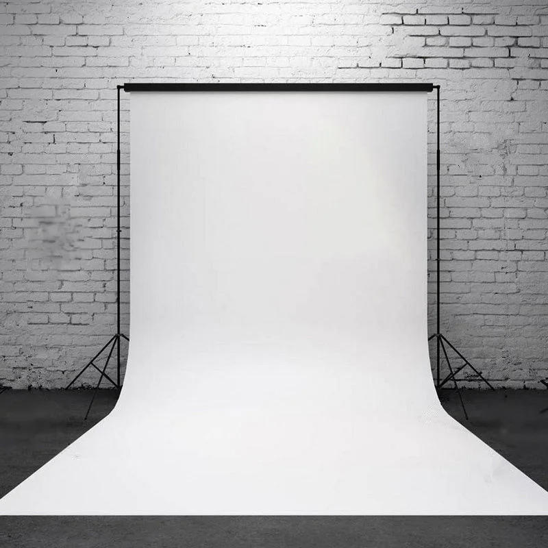 Description Picture 5 of itemPure White Vinyl Photography Backdrop Cloth Studio Photo Background Props For Photoshooting Photozone Photographic Prop 90x150cm