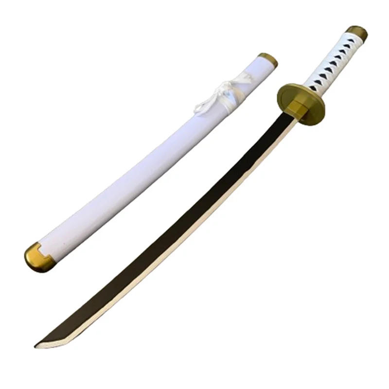 Description Picture 4 of item30inch Role Play Anime Roronoa Zoro Enma Bamboo Assembled Katana Weapon Cosplay 75cm Sword Model