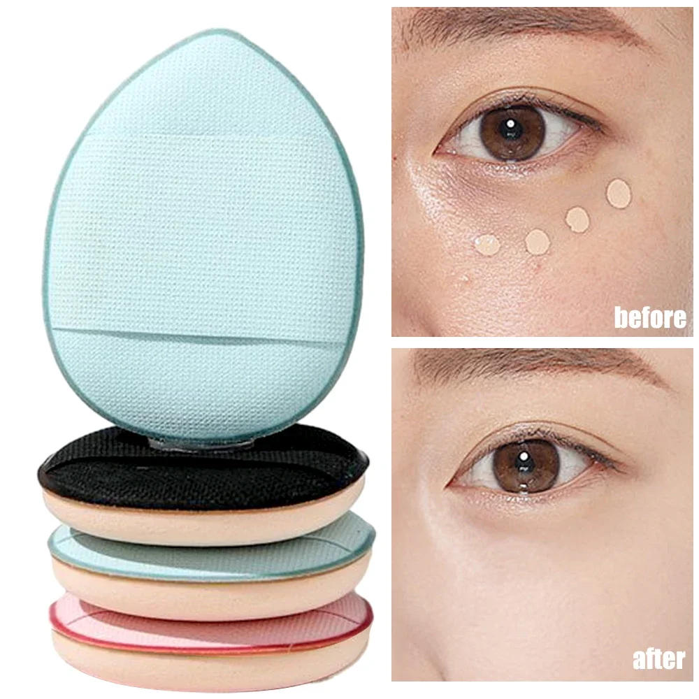 Description Picture 2 of itemFinger Thumb Makeup Puff Soft Mini Air Cushion Concealer Cosmetic Puff Liquid Foundation Blush Powder Sponge Beauty Tools 50PCS