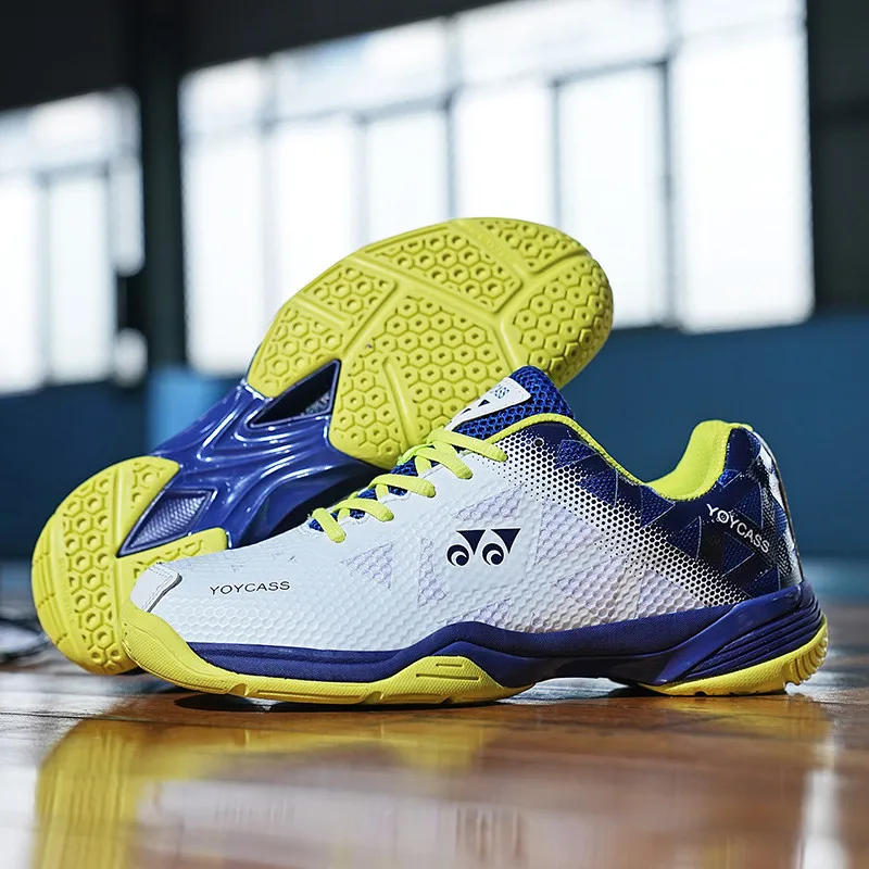 Description Picture 6 of item2023 Professional Badminton Shoes Men Comfortable Sport Sneakers Women Volleyball Tennis Shoes Breathable Badminton Trainers