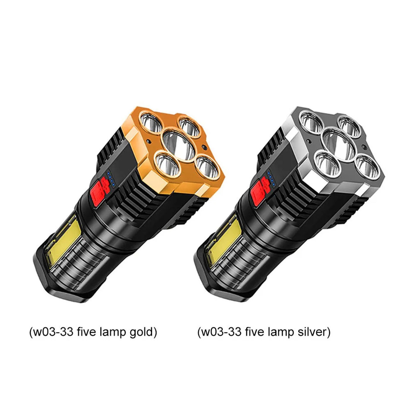 Description Picture 6 of item4 Led Mini Rechargeable High Lumens Torch Long Range Powerful  Super Bright Camping Taschenlampe Linterna Flashlights