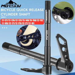 MOTSUV MTB Quick Release Axle Thru Axle Road Bike Front Fork Shaft Skewers Rear Hub Thru Axle 12x121-181 Bicycle Lever Axis NEW