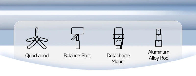 Description Picture 3 of itemTripod for Smartphone Light Camera,Tripods Stand with Wireless Bluetooth,Selfie Stick brackets with Phone Holder for Vlog/Video