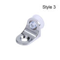 Wardrobe Closet Partition Shelf Support with Suction Cup L Shape Stable Zinc Alloy Glass Holder Bracket Furniture Hardware