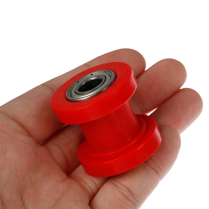 Description Picture 5 of item1PC 10mm Chain Roller Slider Pulley Wheel Guide Pit Dirt Bike ATV Tensioner Adjuster