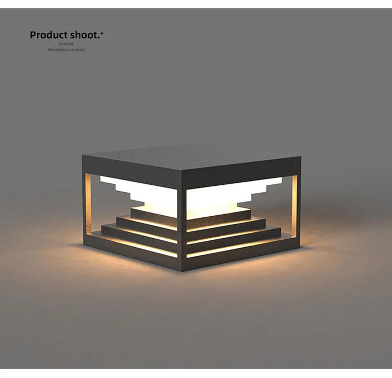 Description Picture 4 of itemOutdoor Waterproof IP65 LED Lawn Lamp AC110V 220V Pillar Fence Door Posts Steet Light For Chapiter Path Courtyard Villa Lighting