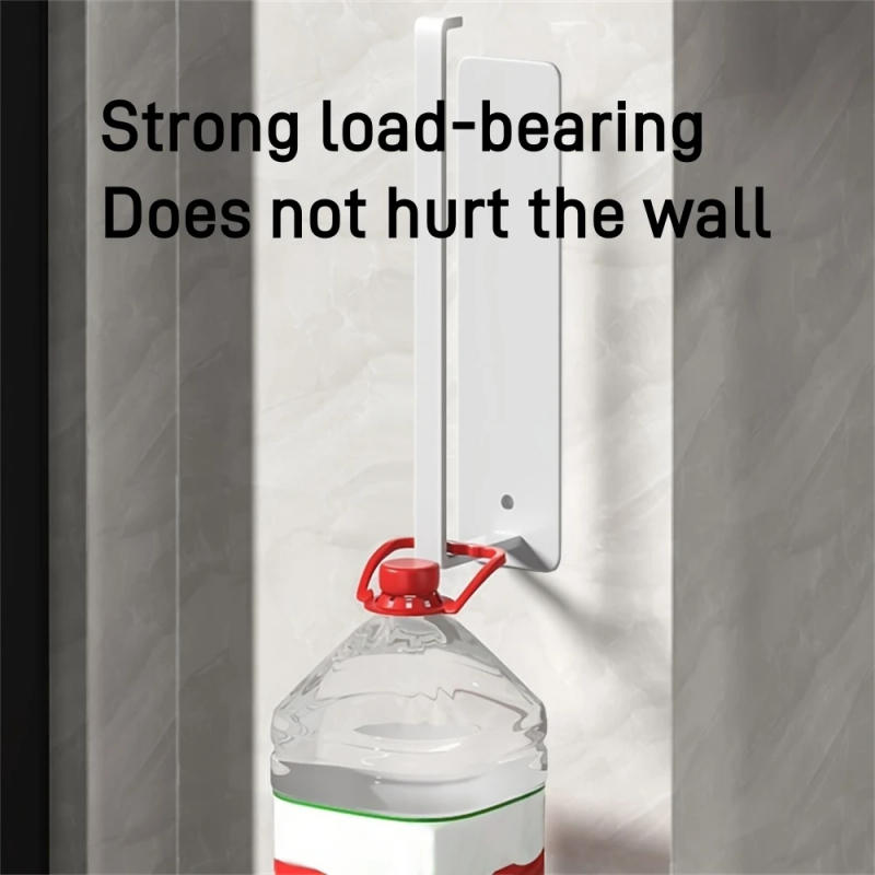 Description Picture 6 of itemKitchen Tissue Rack Without Punching Cabinet Rack With Cling Film Bag Storage Cloth Rack Wall Mounted Tissue Rack Kitchen Storag