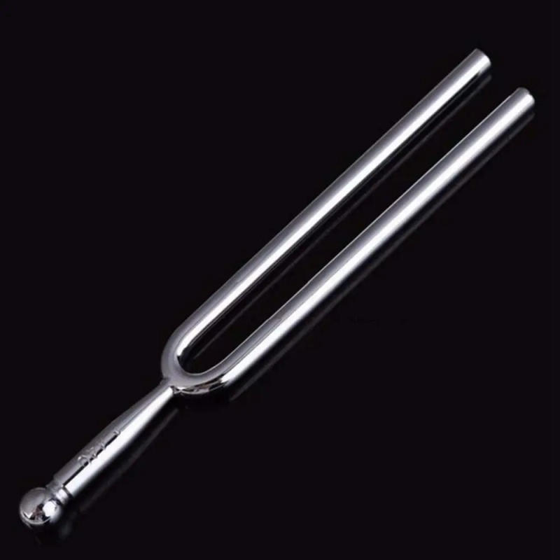 Description Picture 5 of itemA Tone 440 Hz 440Hz Tuning Fork Tunning Silver Guitar Tuner Standard Stainless Steel Musical Tuning Fork Viola