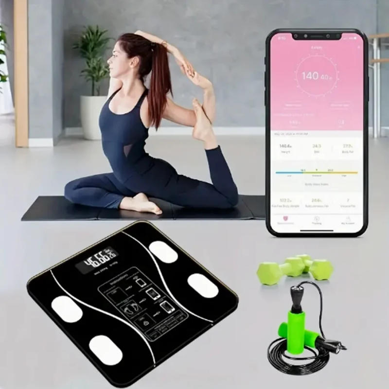 Description Picture 4 of itemAccurate Smart Weight Scale Professional Fat Smart Bluetooth Measurement Height Weight Multi-functional Human Electronic Scale