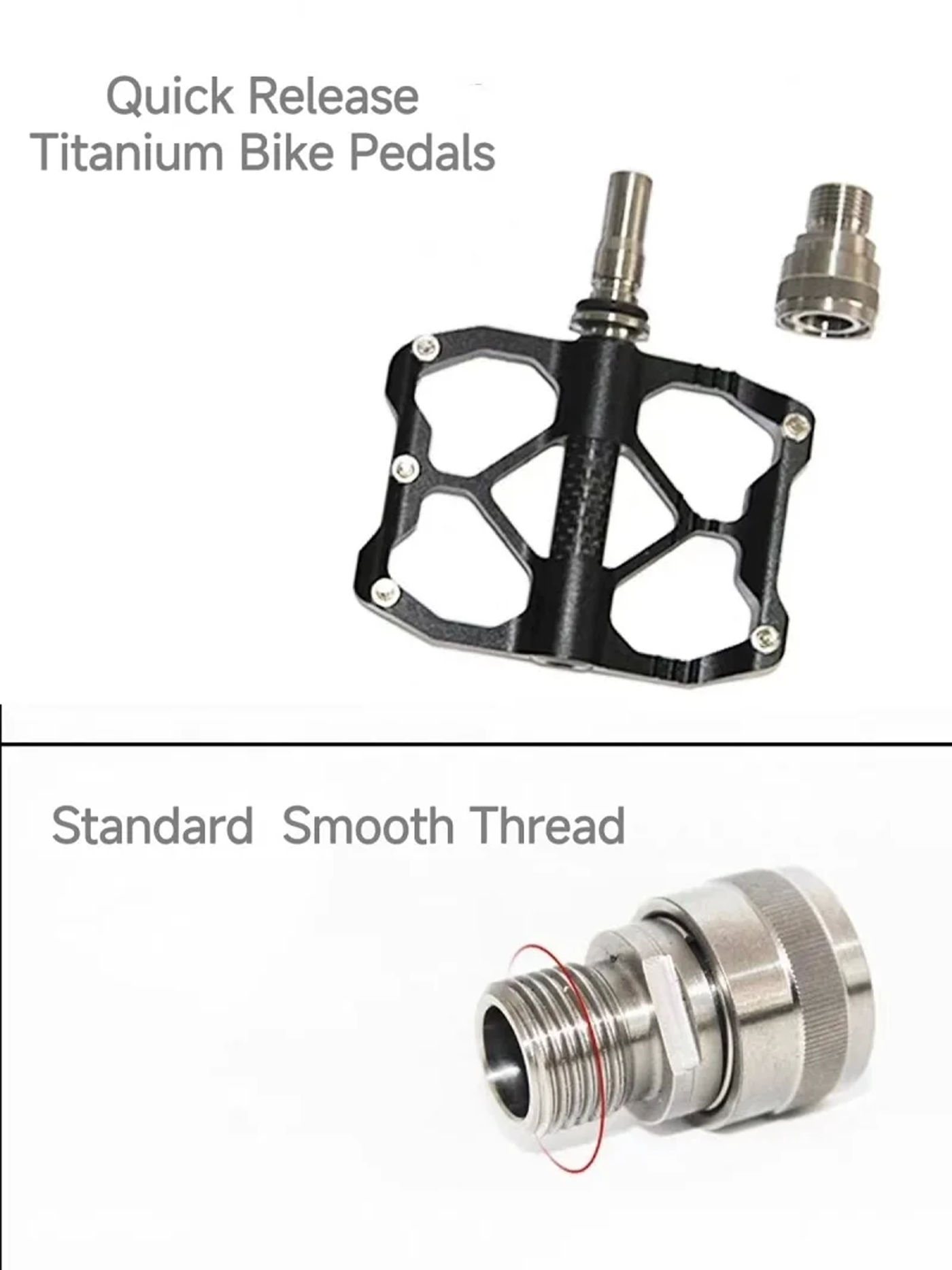 Description Picture 3 of itemBicycle Quick Release Pedals, Road Bike Petals, MTB Pedals, Customized Bike Parts, 2Pcs