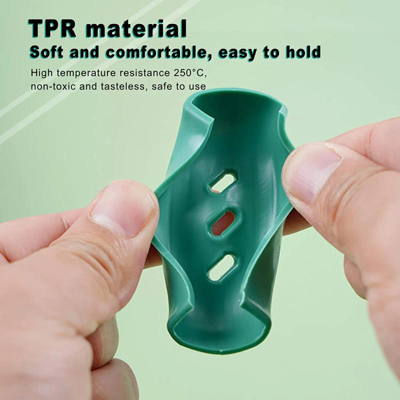 Description Picture 6 of itemSilicone Pan Handle Cover Heat Insulation Covers Pot Ear Clip Steamer Casserole Pan Handle Holder Non-slip Grip Kitchen Tool