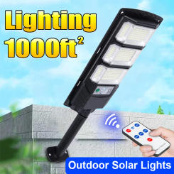 New Powerful Solar Lights Outdoor Sunlight With Motion Sensor Waterproof Solar Street Light Garden Led Solar Spotlight Lamp