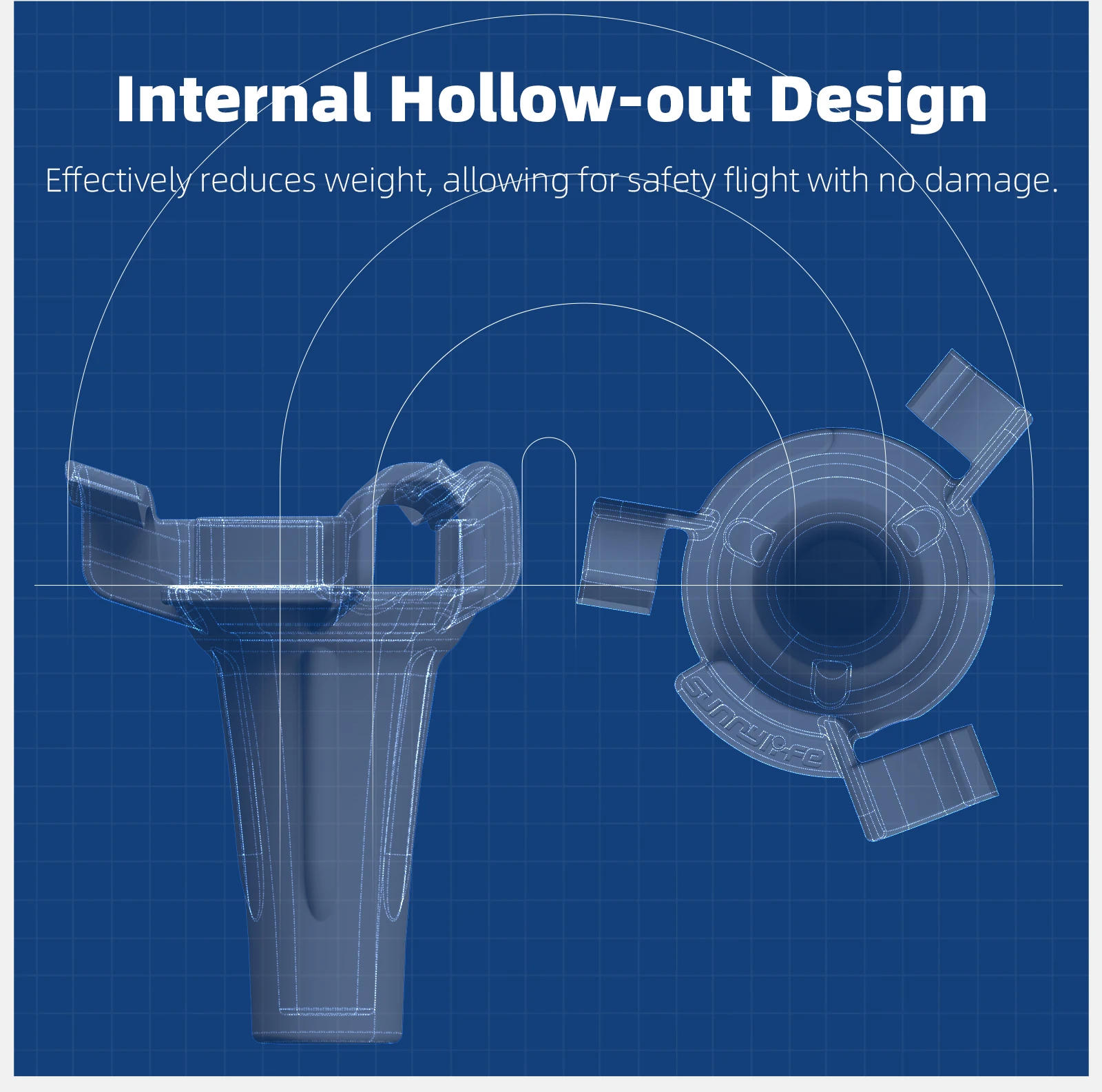 Description Picture 6 of itemLanding Gear For DJI Neo Height Extended Leg Protector Quick Release Feet Extensions Bracket For DJI Neo Drone Accessories