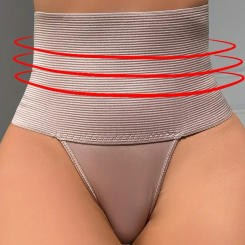 Women High Waist Control Panties Breathable & Comfy Elastic Intimates Shapewear Thongs Women's Lingerie & Underwear