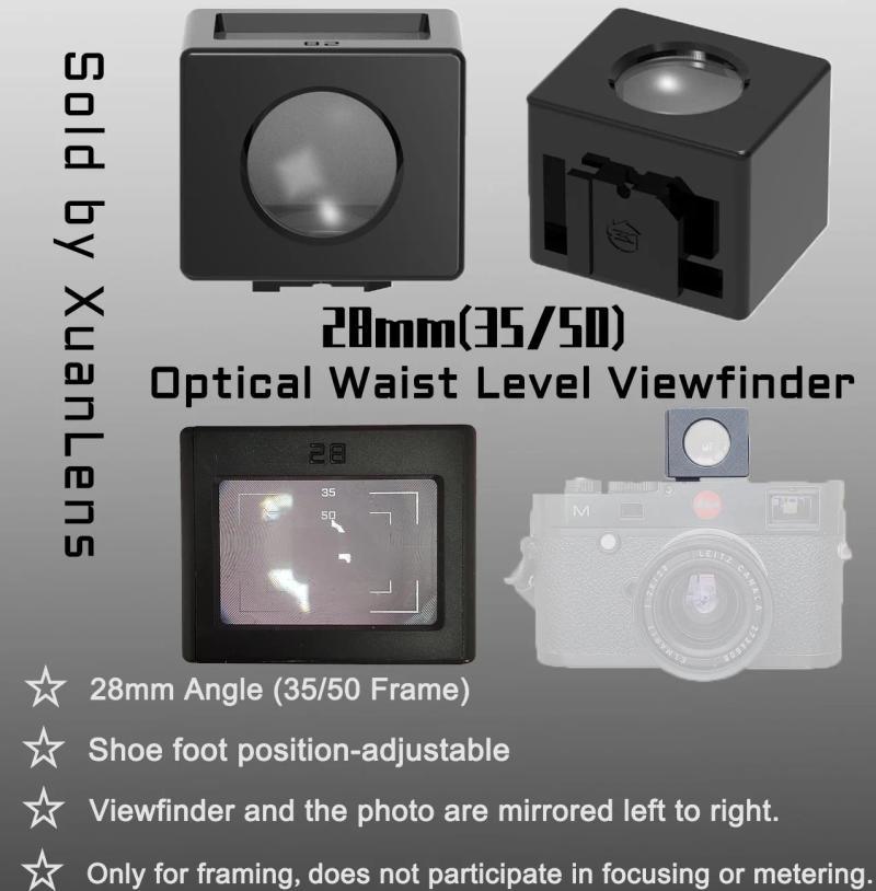 Description Picture 5 of item28mm(35mm/50mm) Optical Waist Level Viewfinder