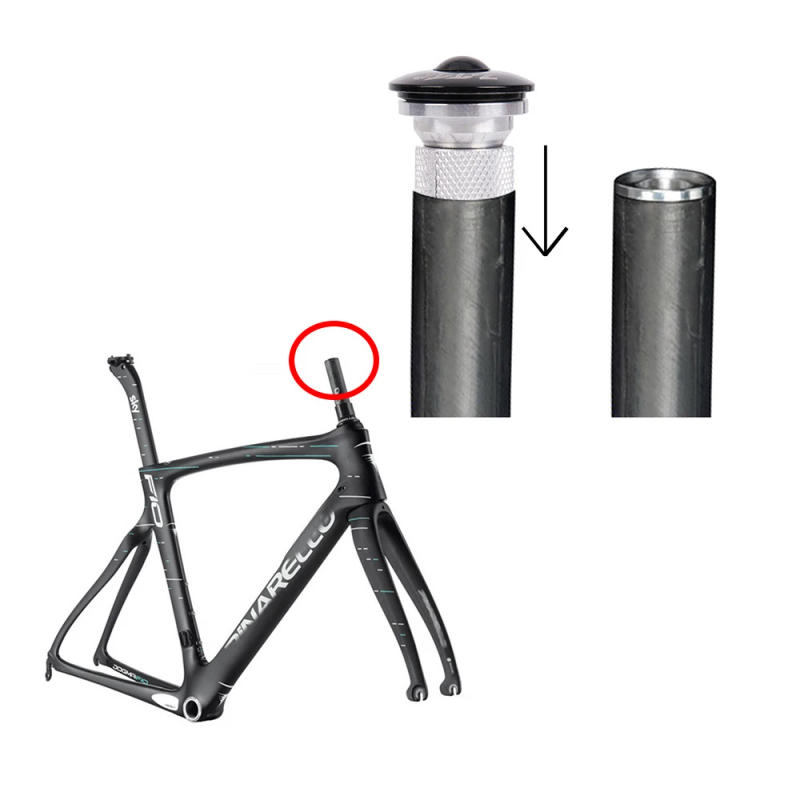 Description Picture 5 of itemZTTO Bicycle Compression Plug Steerer Headset Expansion Insert Bowl Bolt Top Cap Mount 1 1/8" Expander Star Nut For Carbon Fork