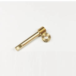 0.3 modulus 20 Teeth Precision Brass Turbine Worm Gear 90 Degree Drive Mini Rduction DIY Car Model Accessories