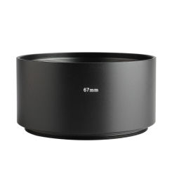 67mm Long Metal Lens Hood for Canon Nikon Pentax Sony Olympus Camera