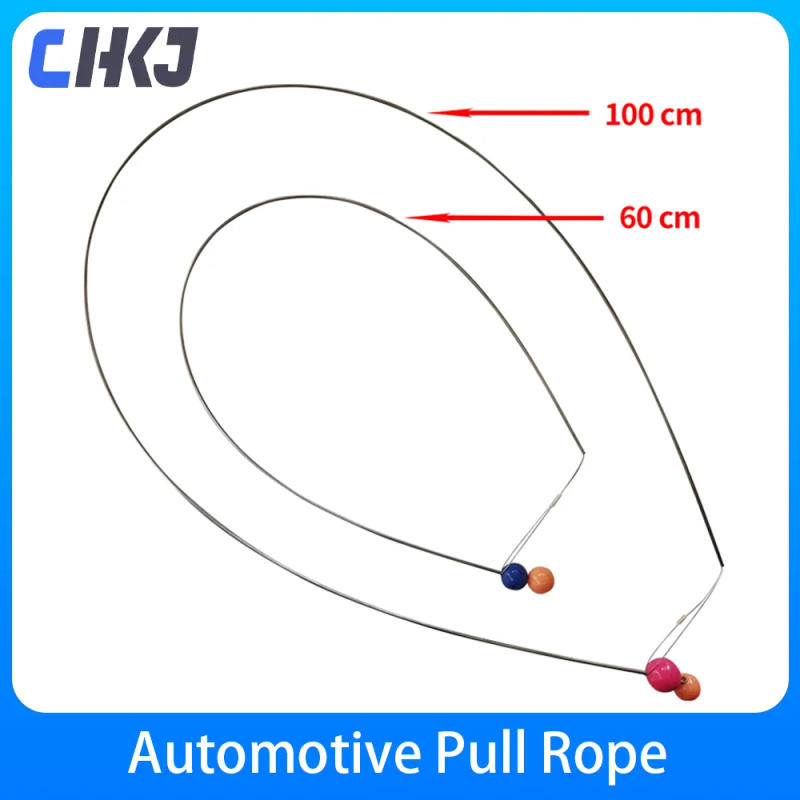 Description Picture 6 of itemCHKJ High Quality 60cm And 100cm Locksmith Supplies Tools Steel Wire Ball For Car Door Lock Opener Tool Automotive Pull Rope