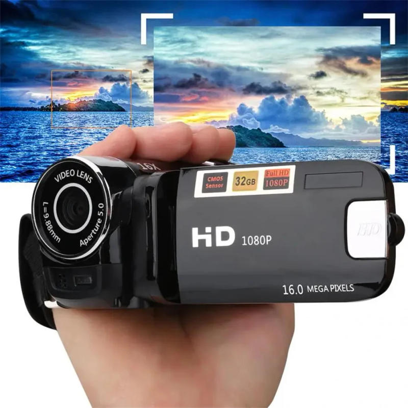 Description Picture 2 of item16MP 16X HD Digital Camcorder 1080P Full HD Digital Video Camera 270 degree Rotation Screen 16X Night Shoot Zoom For Photograph