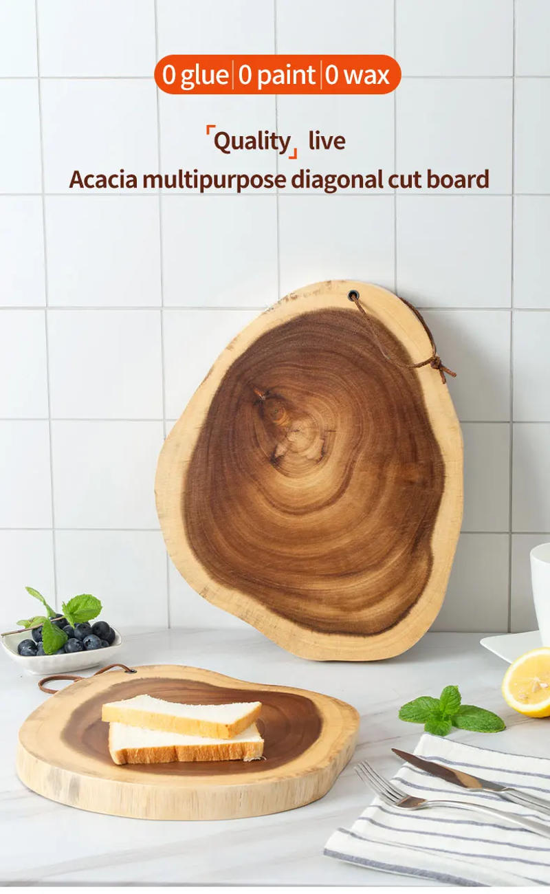 Description Picture 3 of itemCutting Board Wooden Carving Board for Turkey, Meat, BBQ LARGEST Acacia Wood Butcher Block Chopping Board