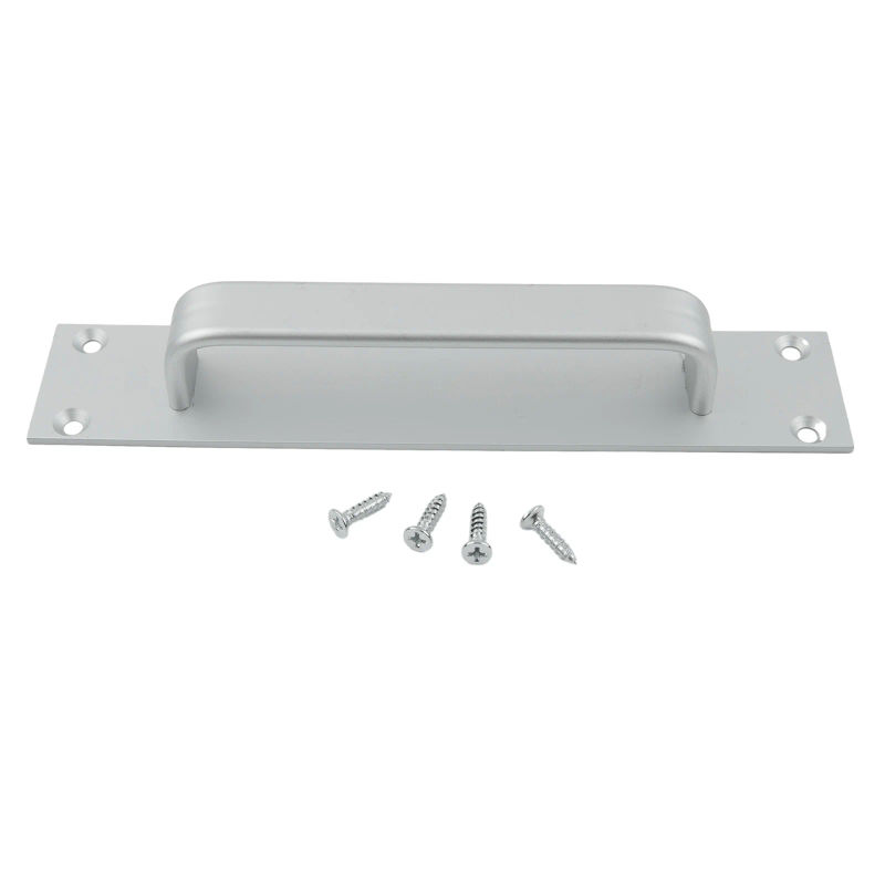 Description Picture 5 of itemAlloy Handles Door Handles Aluminum Alloy Balcony Sliding Practical Punching Handle Square Corners Wooden Door
