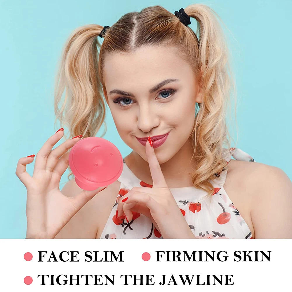 Description Picture 4 of itemSilica Gel Mouth Jaw Exerciser Slimming Face Lift Tool Chin V Face Lifting Double Thin Wrinkle Removal Blow Breath Exerciser