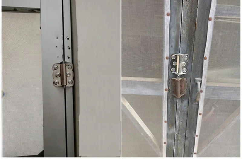 Description Picture 6 of itemButterfly Hinge Screen Door Automatic Spring Hinge Door Closer Sand Door Screen Window Reset Rebound Door Stainless Steel Hinge