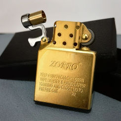 ZORRO White Steel Brass Inner Movement Universal Kerosene Gasoline Lighter Inserts Sealed Oil Cover Cigarettes Accessories DIY
