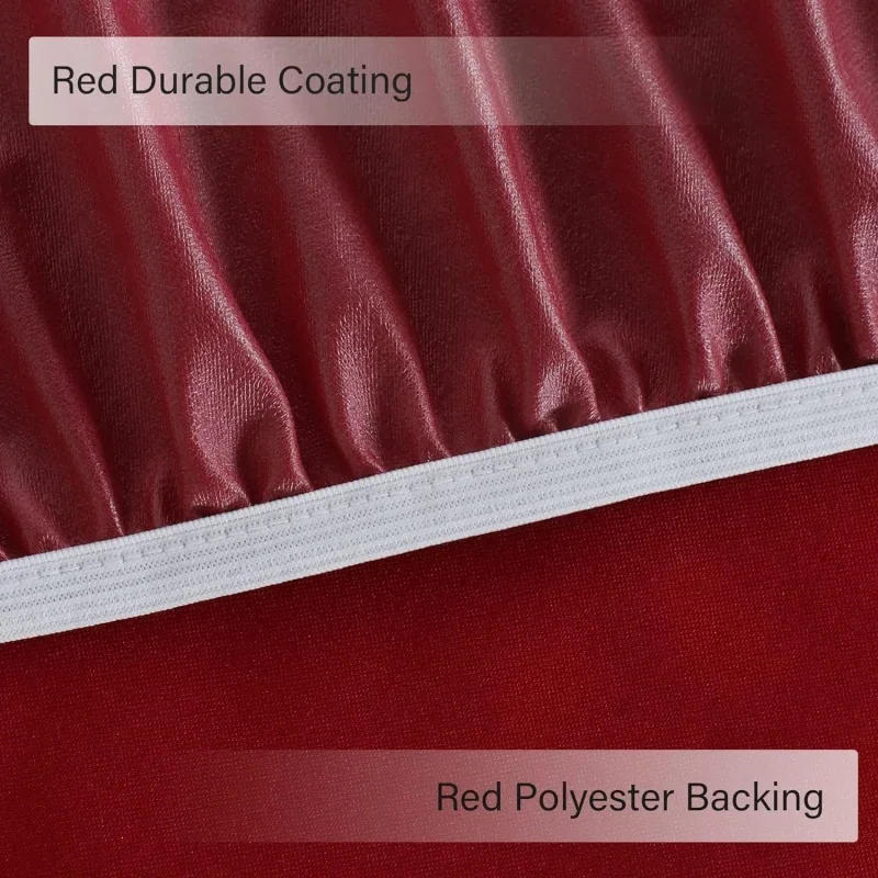 Description Picture 6 of itemNew 60-140cm Weding Round Table Cover Waterproof Case Dining Table Oil-Proof Elastic Tablecloth Fitted Wedding Decoration Hotel