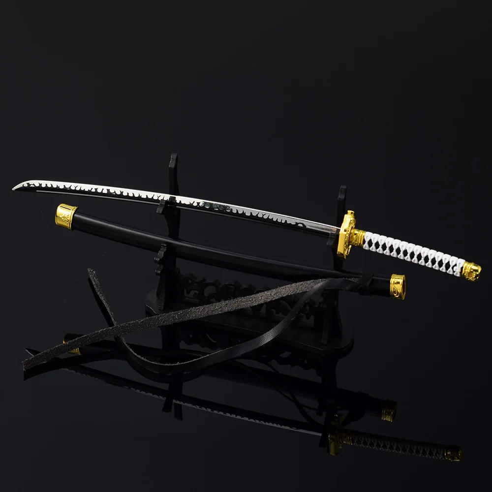 Description Picture 3 of itemMini Metal Yamato Katana Devil May Cry 5 Vergil Real Iron Ninja Knife Devil Japanese Katana Samurai Sword Kid Toy Anime Gift