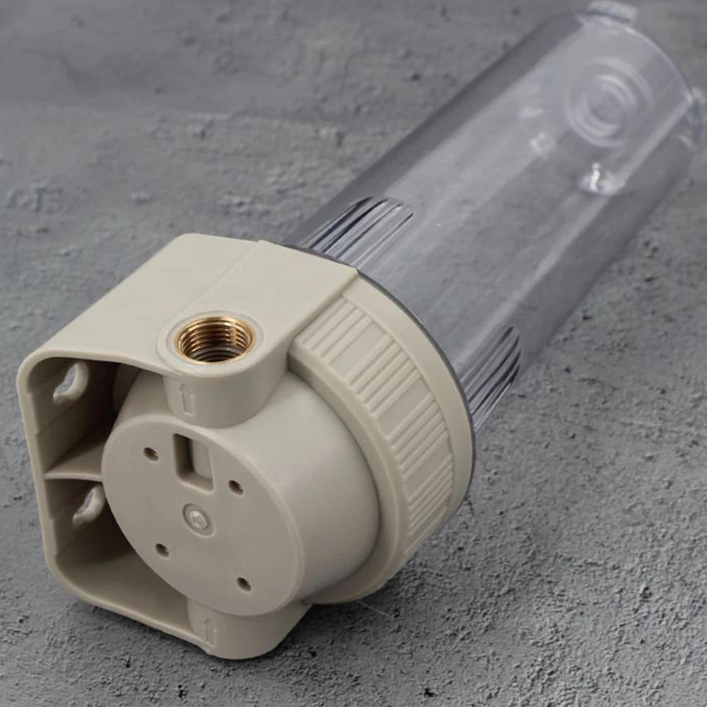 Description Picture 5 of item10 Inch Transparent PET Filter Cartridge Bottle Kitchen Water Purifier Replacement Long Lifespan Home Commercial