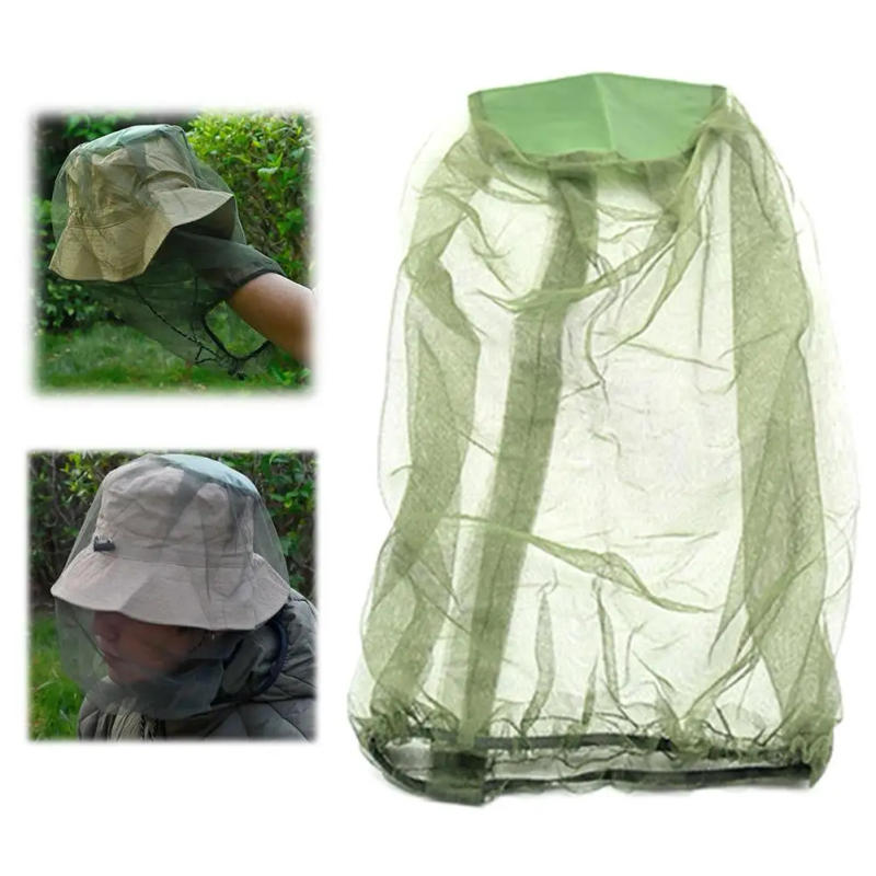Description Picture 3 of itemAnti Mosquito Fishing Cap For Outdoor Traveling Fishing Camping Breathable Adjustable Mesh Fishing Hat Net For Men Women