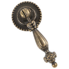 2 Pcs Bronze Handle Small Drawer Knobs Dresser Handles Wardrobe Zinc Alloy Closet Door Household Cabinet Doorknob