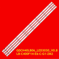 LED Backlight Strip for 40S1 GDCH40LB06_LED3030_V0.8 LB-C400F14-E6-C-G1-ZM2/w