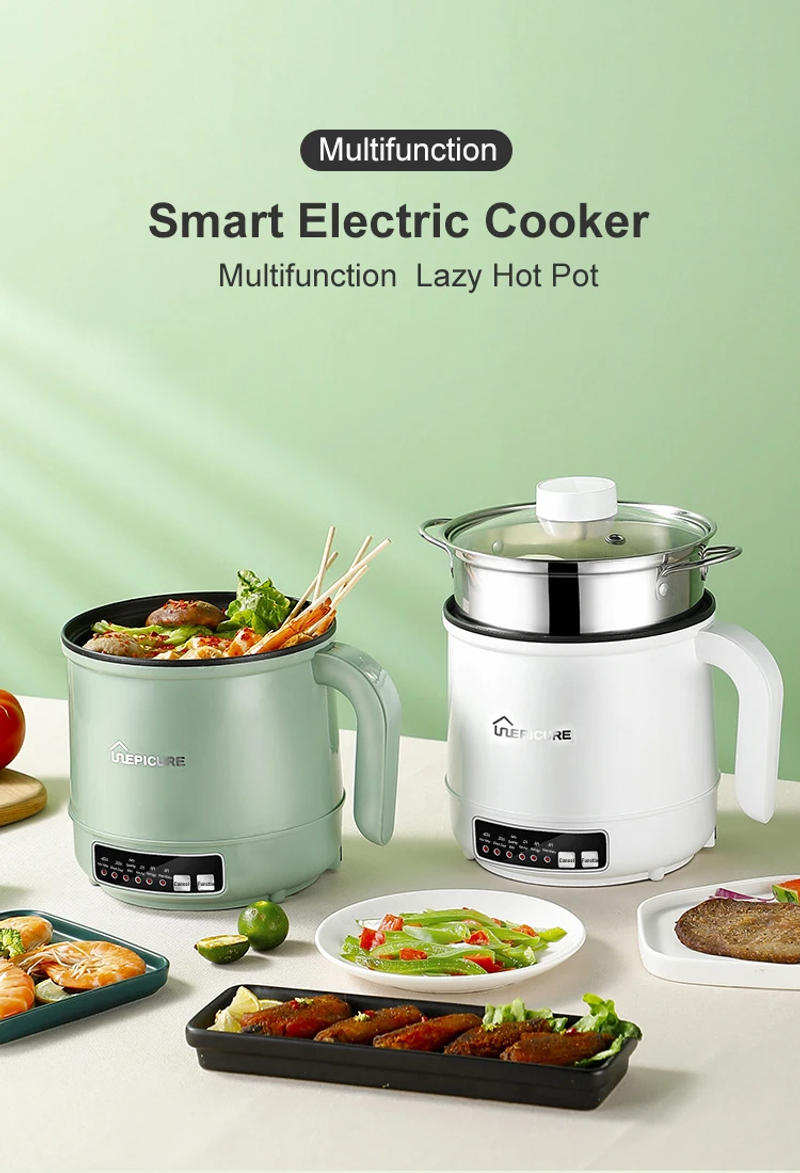 Description Picture 2 of itemElectric Rice Cooker Single Double Layer 220V Multi Cooker Non-Stick Smart Mechanical MultiCooker Steamed Rice Pot For Home EU