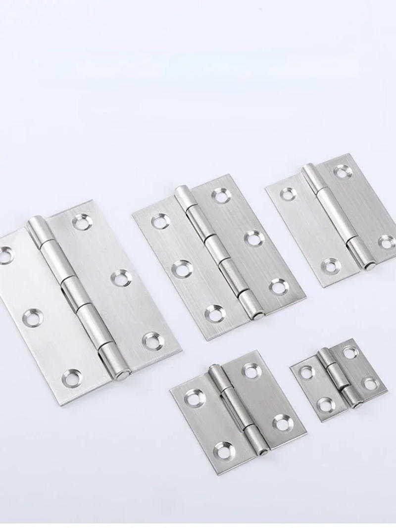 Description Picture 5 of itemStainless Steel Flat Hinge Door & Window Hardware Rustproof Hinge Polished Bearing Mute Hinge Cabinet Hardware