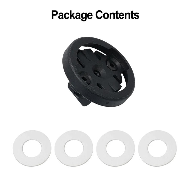 Description Picture 3 of itemBicycle Computer Holder Odometer Bracket With 4 Washer For BROMPTON For Garmin Code Table Mount Base Accessories