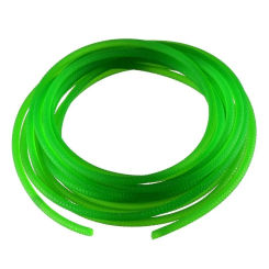 Meltable Cord PU Solid Round Belts 1 Meters 2/15mm Transmission Round Belt Green Rough Surface Conveyor Drive Belt