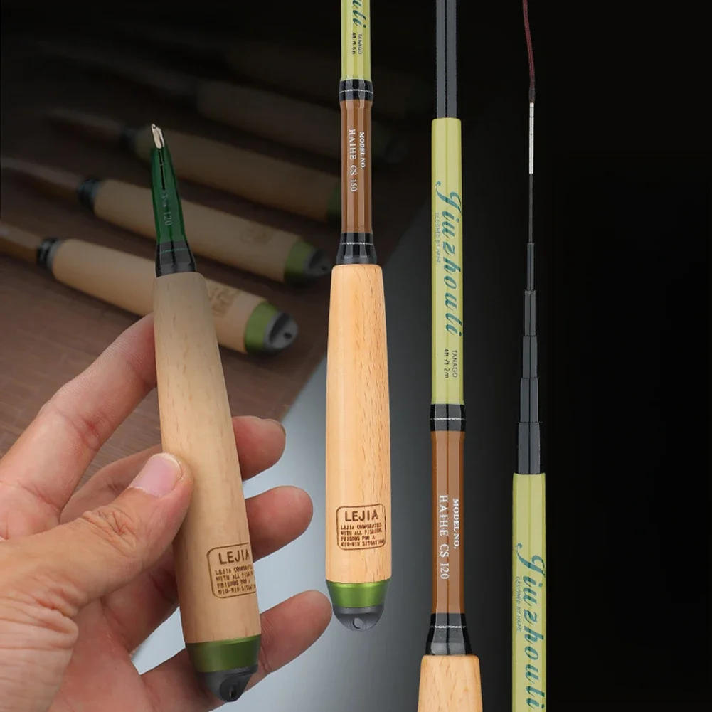 Description Picture 3 of item1.2M 1.5M 1.8M 2.1M Fishing Rod Ultra-Short Section Shrinkage 23cm Super Light and Super Hard Carbon Pole Rod Pocket Mini Rod
