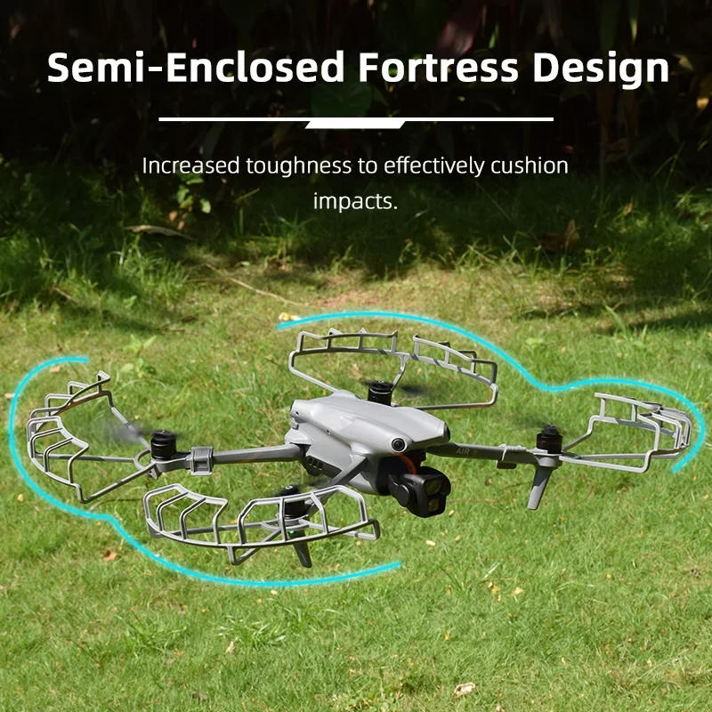 Description Picture 6 of itemQuick Release Propeller Guard for DJI Air 3/Air 3S Blade Props Bumper Wing Fan Protector Semi-Enclosed Cover Cage Drone Aeessory