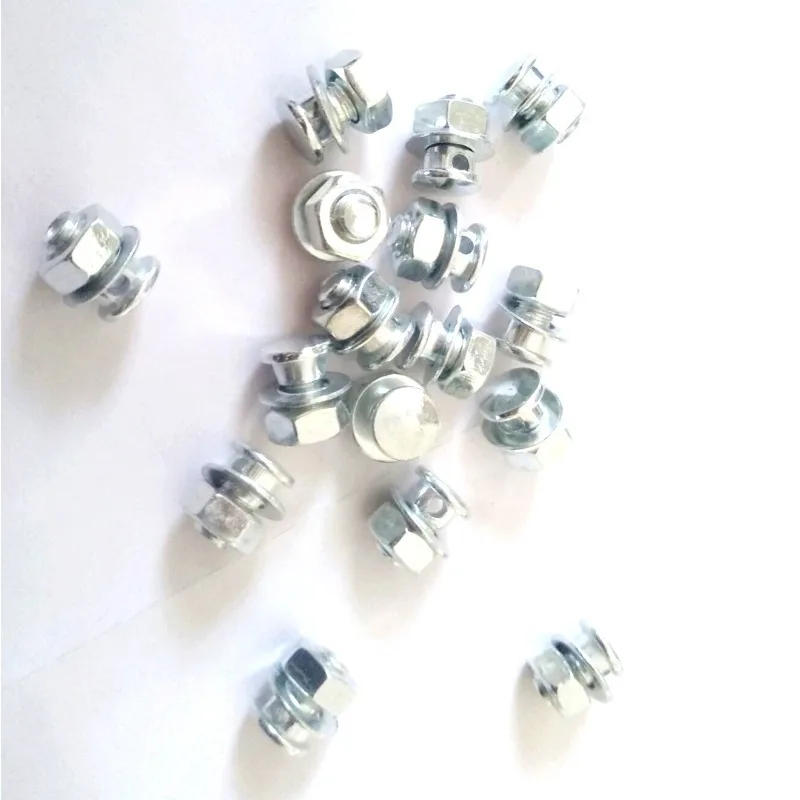 Description Picture 6 of item12PCS Bicycle Brake Beans Line Sliver Beans Durable Iron Clamps Hold Line Fastening Screws Pull Wire Fixing Bicycle Accessories