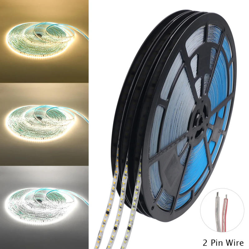 Description Picture 5 of itemLED Strip Light Tape 220V 5m 10m 20m 50m Waterproof IP67 IP55 2835 120Leds Flexible Lamp Lighting Home Decor Warm Natural White