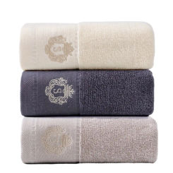 3pcs Bathroom Gift Towels Set 100% Cotton Face Hand Towels Ultra Soft Hotels And Spas Towels Quick Dry Bath Towels Mix Color